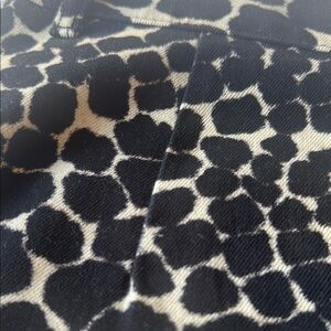 Topshop Black and Cream Pencil Skirt